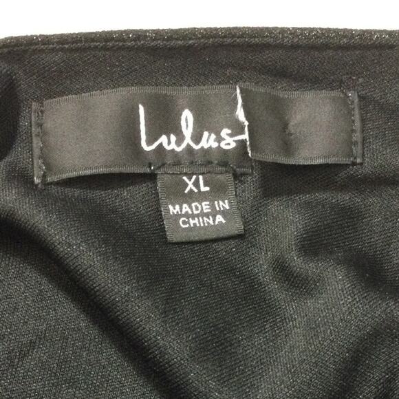 Lulu's XL Ravishing Charm Black Ruffled Wrap High-Low Maxi Dress
NEW B69 - Picture 6 of 10